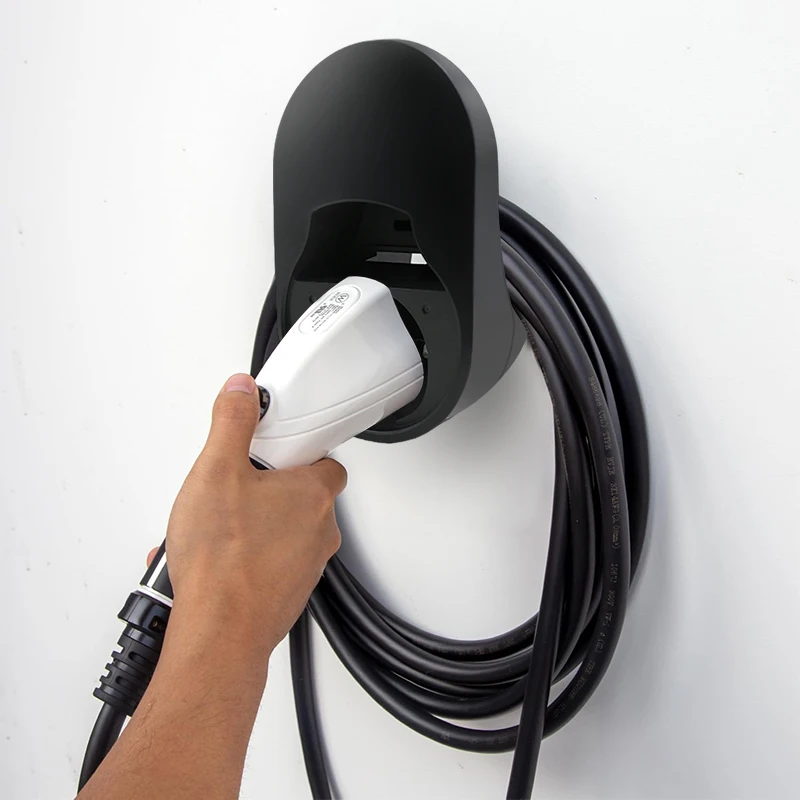 EV Charger Holder Holster Dock For Electric Vehicle Type1 Charging Cable Extra Protection Leading Wallbox
