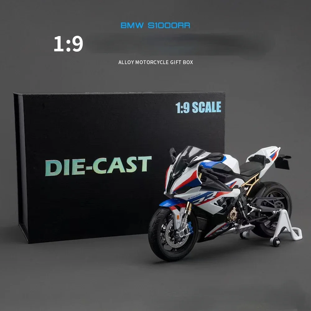 1:9 Ducati V4S Kawasaki H2R H2 BMW S1000RR Large Motorcycle Alloy Model Collection Serie Decoration Gift Box