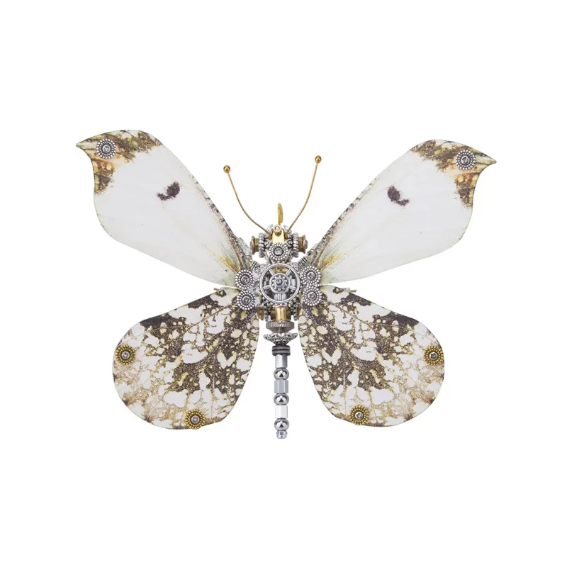 3D Puzzle Morpho Butterfly Metal Building Model Kits for Adults Kids Mechanical Steampunk Insects DIY Punk Assemble Toy