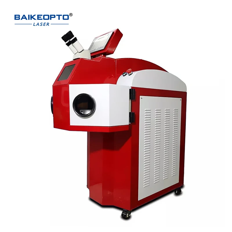 BK-YJW200F soldador láser de joyería molde oro YAG máquina de soldadura por puntos láser profesional joyería soldadura láser con precio bajo