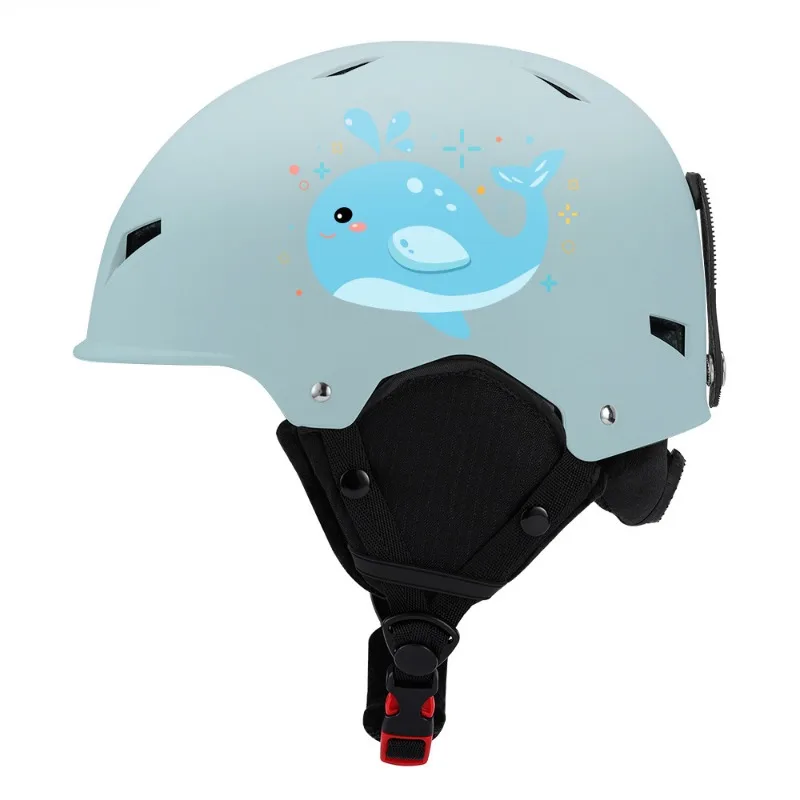 Motorcycle Children's Four Seasons Helmet Cartoon Vehicle Helmet Child for Skating Skiing Riding