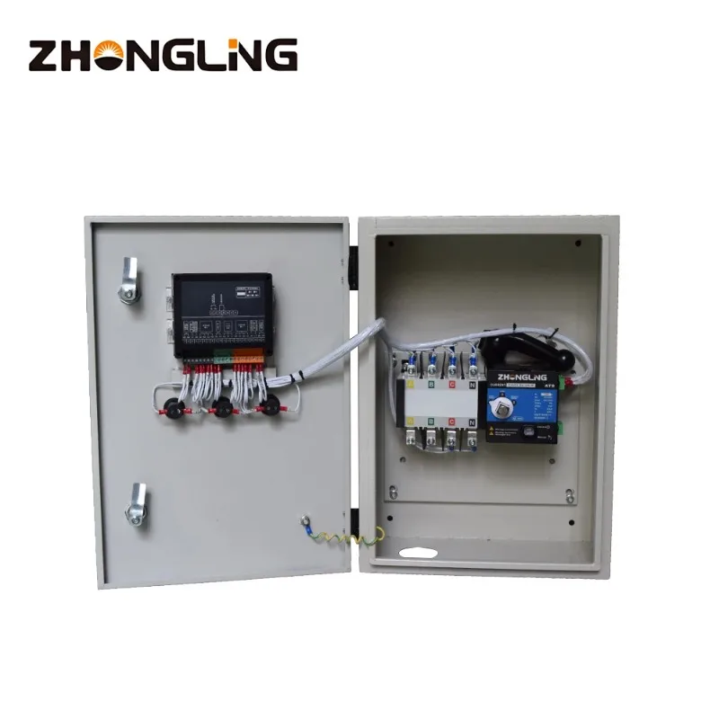 Wall-mounted Generator ATS Dual Power Cabinet Factory Custom Low-voltage Power Distribution Cabinet