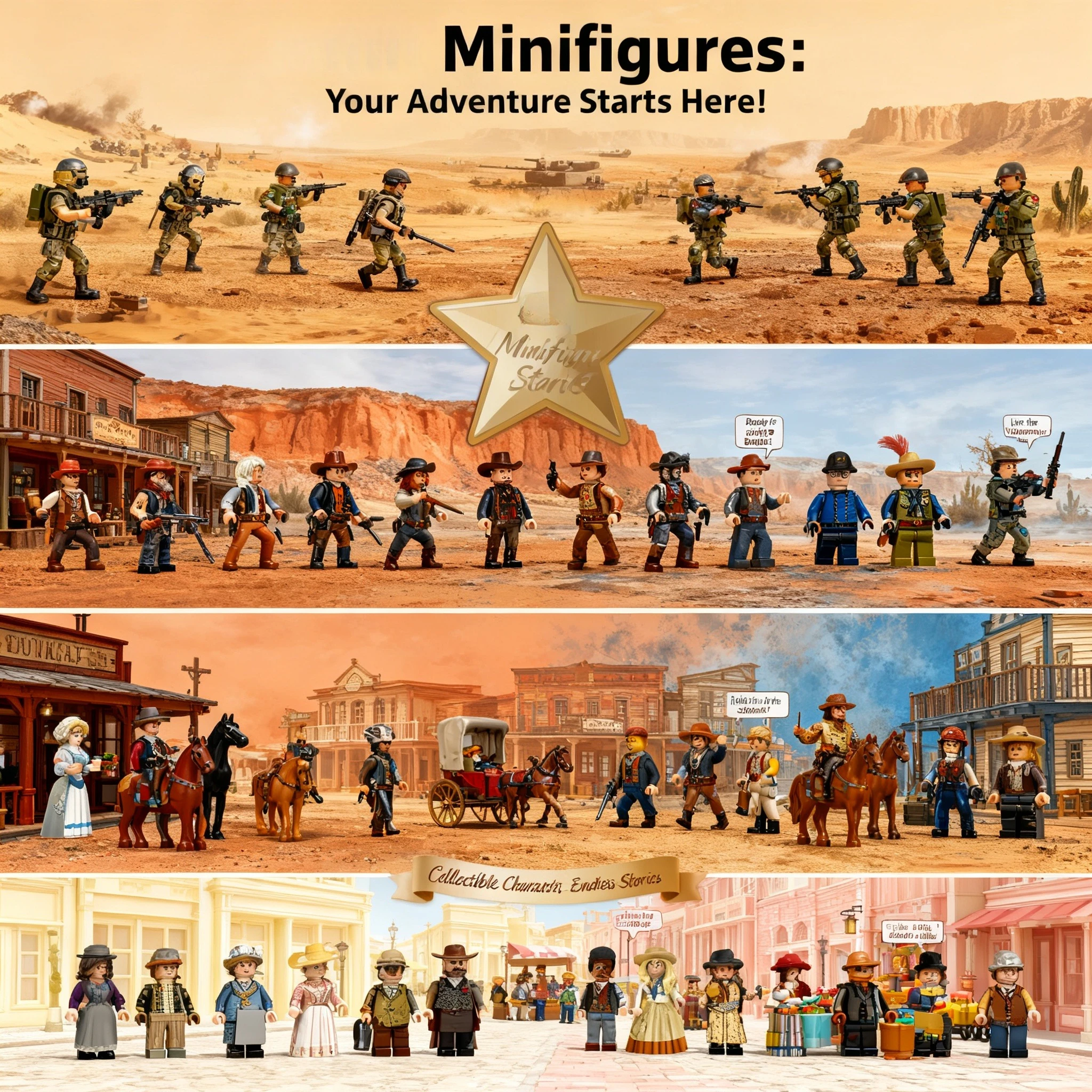 Bloques de Construcción Delta Force Red Dead Redemption, Mini Figuras de Acción, Ladrillos Nuevos para Juguetes, Regalos para Niños, Regalos para Fiestas, Sets de Construcción