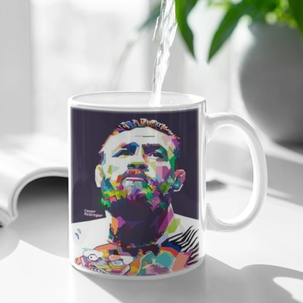 C-CONOR MCGREGOR Free shipping Coffee Cups Ceramic cups creative cups and cute mugs Personalized Gift Cup For Tea