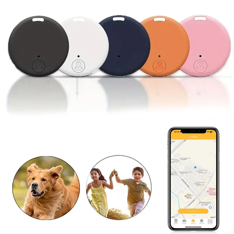 

Wireless Mini GPS Tracker Anti-Lost Device Alarm Key Child Bag Wallet Finder Smart Bluetooth APP Locator Smart Tag Accessories