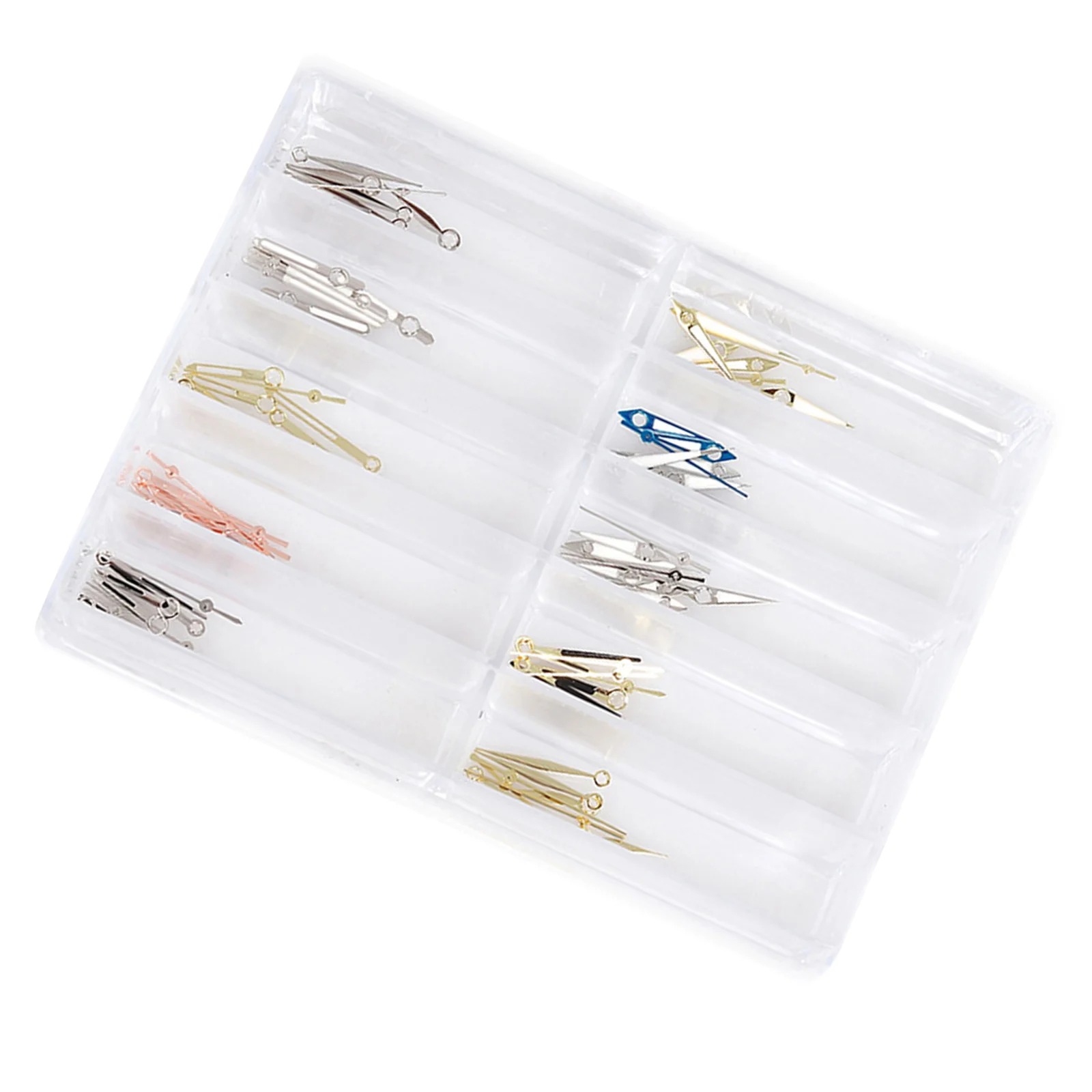 1 Box Assorted Luminous Watch Hands Replacement Watch Needles Repair Tool Kit For Miyota 8200 8205 Watch Movement Accessories