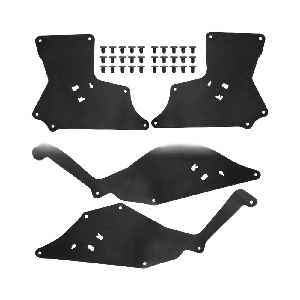 Inner Fender Panel Wheel Arch for liner Wear-resistant Plastic Quick Installation Design Front Fender for liner Kit As Shown