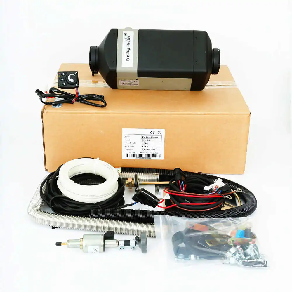 الصين Webasto 2KW سخان الهواء المصنوع لمختلف السيارات 12 فولت البنزين حالة جديدة المبرد نوع وظيفة التدفئة