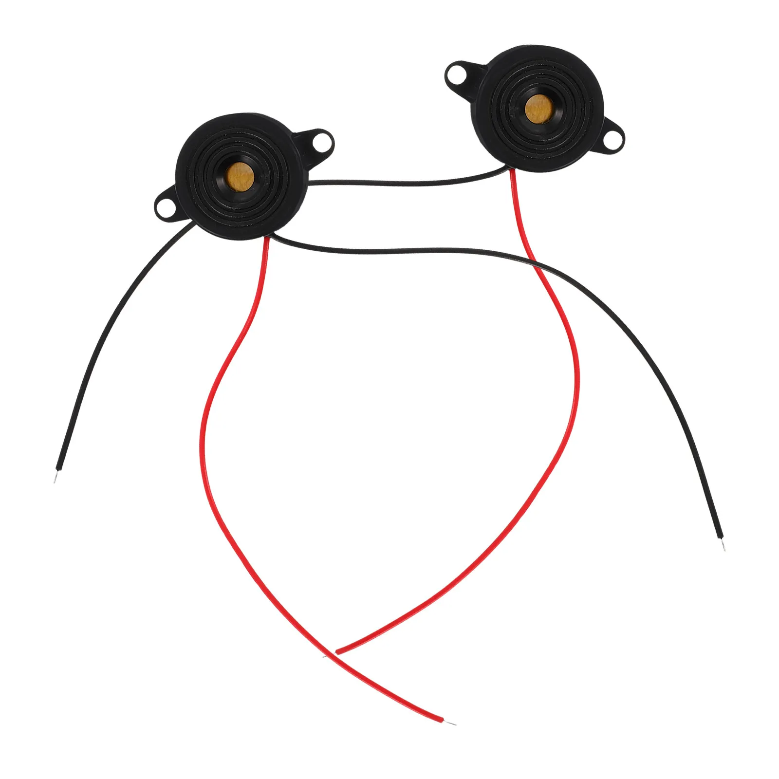 

2Pcs Electronic Alarm Buzzer High Decibel Active Piezoelectric Safety Buzzer Dc3-24V Continuous Sound Warning Alarm