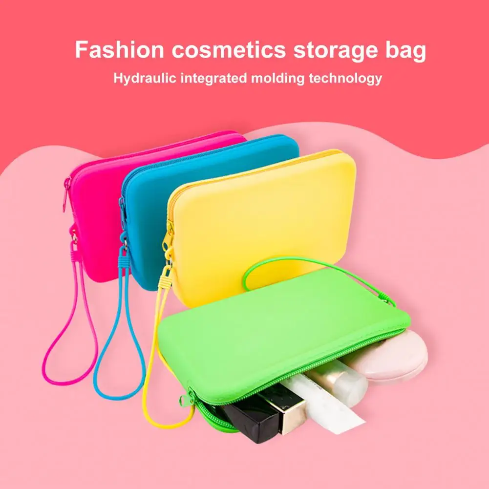 Toiletry Bag Great Easy Storage Toiletry Bag Oblong Shape Cosmetic Organizer  Makeup Supplies Cosmetic Bag Storage Tool