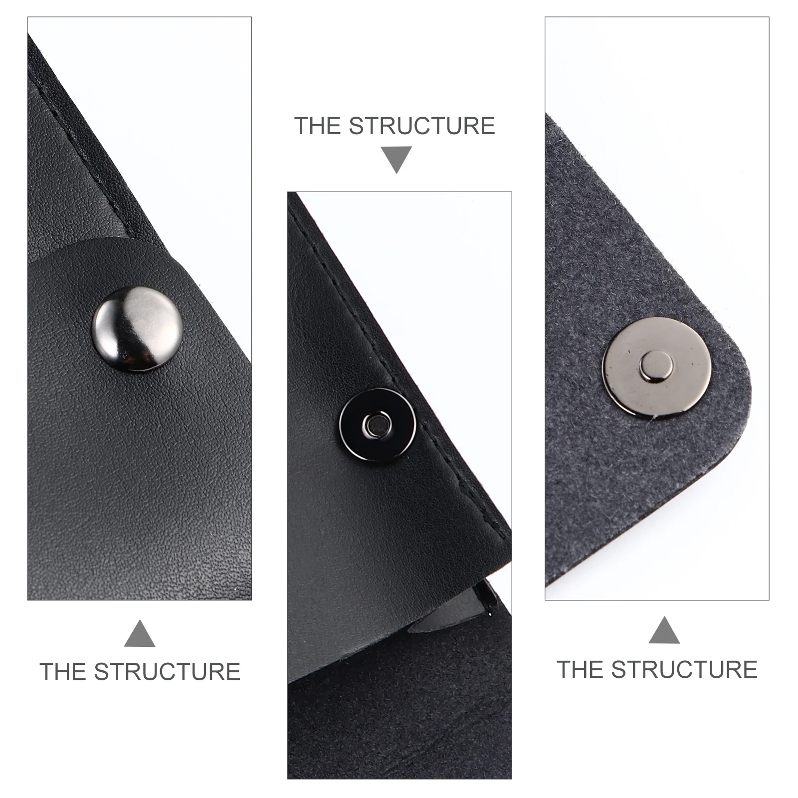 

SECFOU Laptop Case with Storage Pouch Travel Organizer Bag for Electronics Black