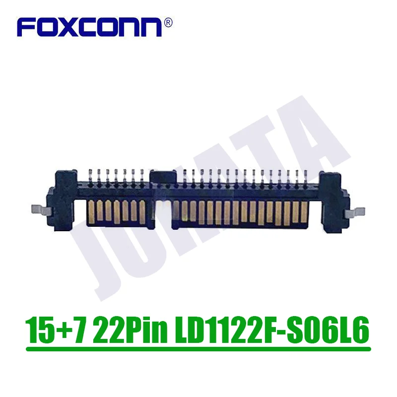 

22Pin 15+7 Pin Configuration SMT Foxconn LD1122F-S06L6 SATA Hard Drive Connector 22Pin 15+7 Pin Configuration SMT