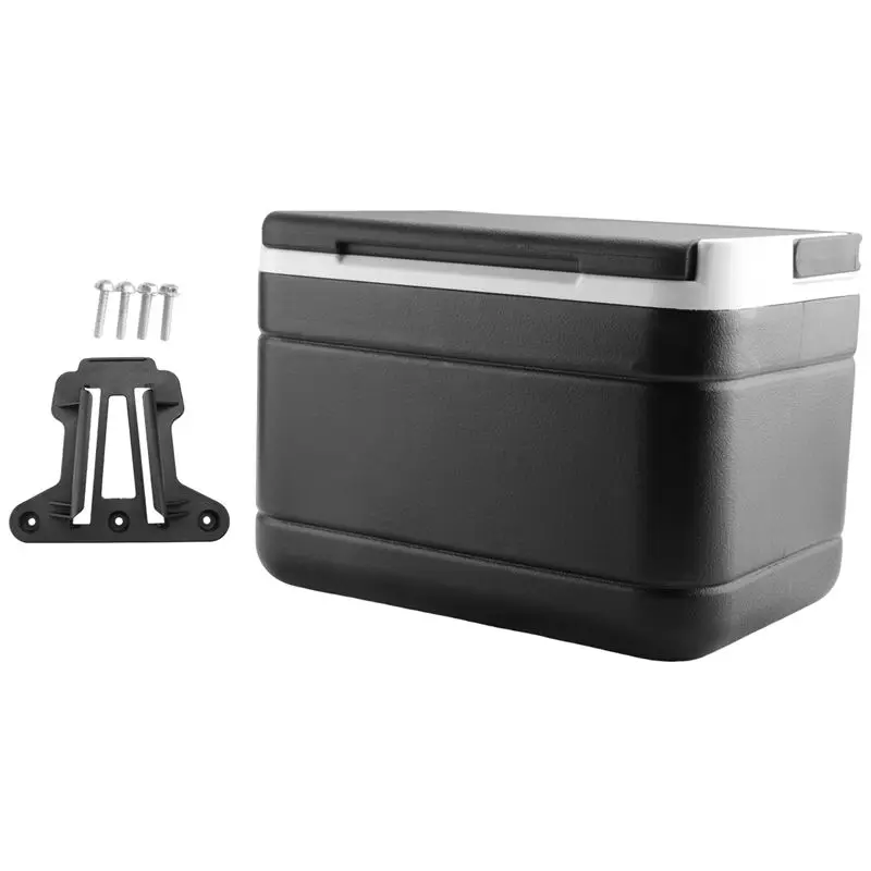 

[NEW!ABKG】 For Golf Cart Ice Cooler With Mounting Bracket Kit Caddy Fit Club Car Precedent Tempo And Onward 102588101 103886801