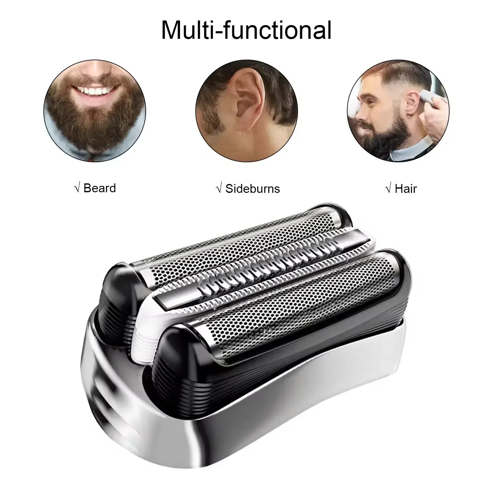 رأس بديل 32S مناسب لماكينة الحلاقة الكهربائية من سلسلة براون 3 300S 301S 310S 5408