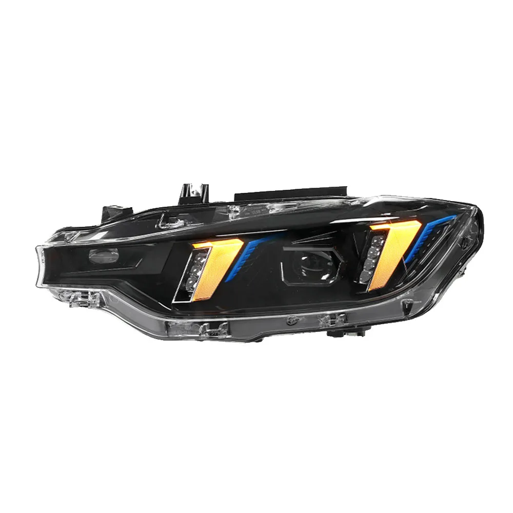 Image 3: Pièces d'auto pour BMW série 3 F30 F35 2012 – 2019, ensemble de phares DRL, clignotant, phares de direction, système d'éclairage automobile