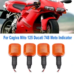 Front Rear Turn Signal Light For Cagiva Mito 125 Ducati 748 Moto Indicator Blinker Accessories 2/4 Pcs Motorcycle Indicator Lamp