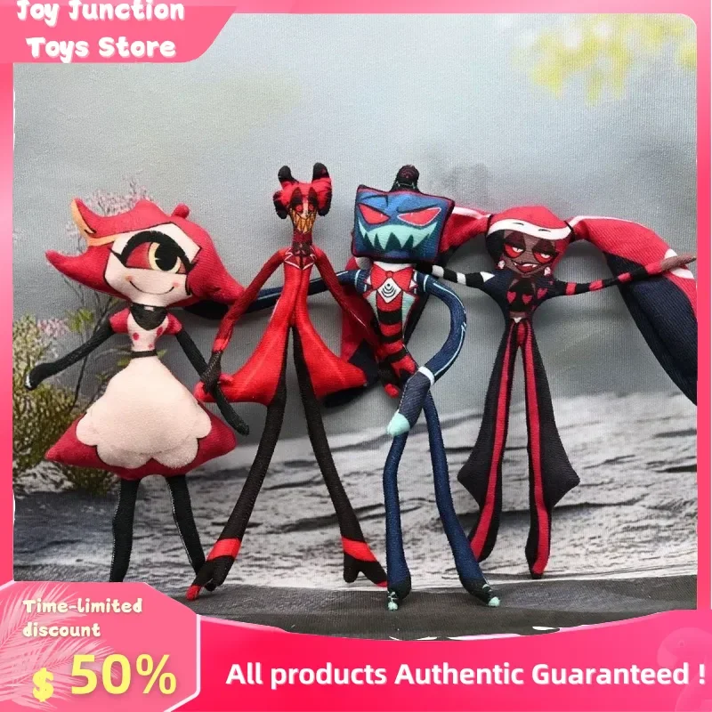 

Hazbined Hotels Plush Voxes Alastor Hazbined Hotels Toy Vees Niffty Hazbined Hotels Doll Stuffed Animal Soft Toy Merch Blind Box