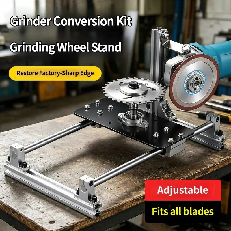 Adjustable Grinder Support Stand For Efficient Metal Stone Workpieces