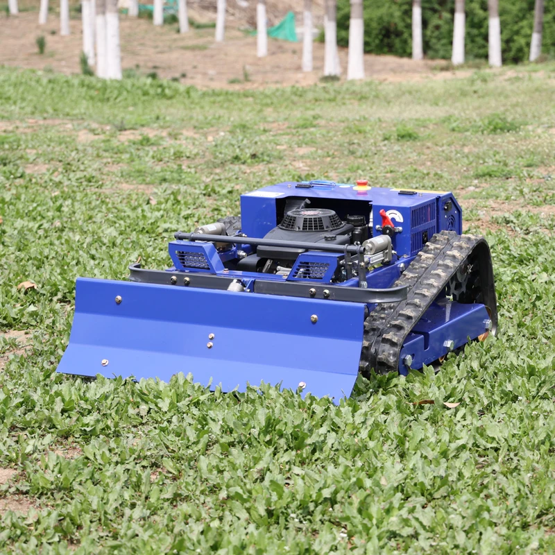 

Customized Gas Remote Control Lawn Mower Heavy Duty Slope Type High Efficiency Mowing Machine for Agricultural Farm Use