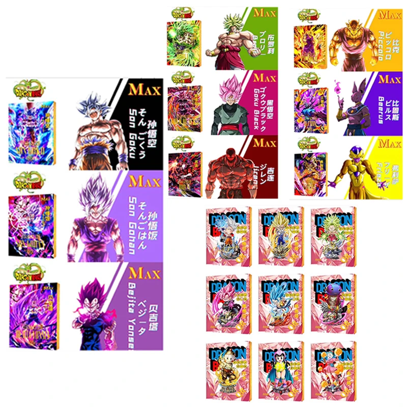 

Dragon Ball Son Goku Gotenks Piccolo Starman Entertainment Max Qr Card Anime Characters Game Collection Rare Boys Birthday Gift