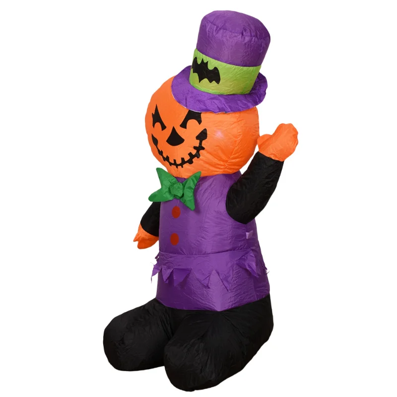 

Halloween pumpkin gingerbread man inflatable air model outdoor courtyard festival venue decoration props