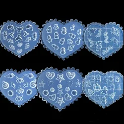 2024 July New Arrivals 3d Carving Silicone Mold DIY Manicure Deco Template Tools