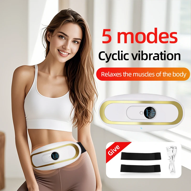 Body Slimming Machine Waist Belt Fitness Equipment Cross border Home Charging Multi functional Rechargeable Waist Massage