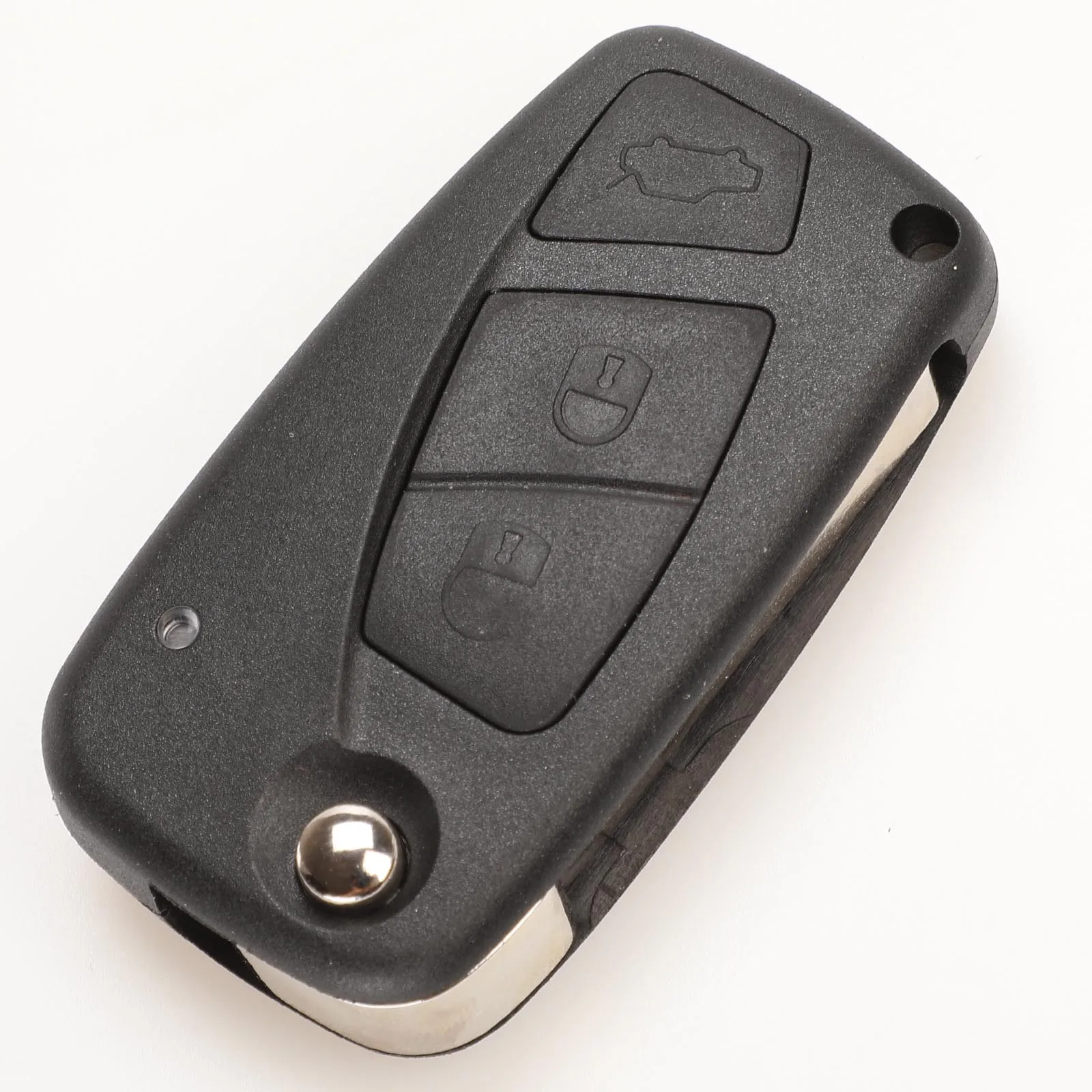 jingyuqin 2/3Buttons Flip Remote Key 433mhz for Delphi FIAt 500 Punto Ducato Stilo Panda  Bravo Key ID46 PCF7946 / 7941 Chip - view 4