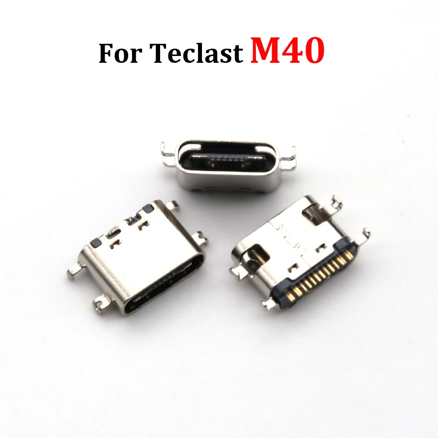 2pcs USB Charging Socket For Teclast T40 M40 TLA007 P20HD P20 10.1 Inch M30 Pro T8 P80 P98 USB Charger Charging Port Connector