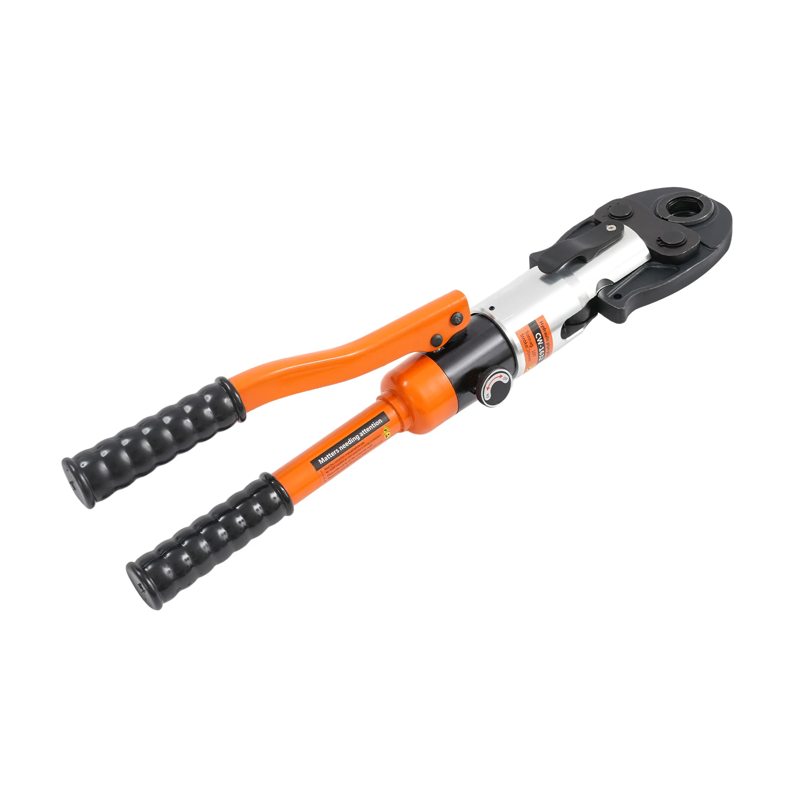 Pinza per pressa per tubi idraulica 10T Strumento per crimpare tubi, pinza per tubi 9 stampi V12/15/18/22/28mm+TH16/20/26/32mm