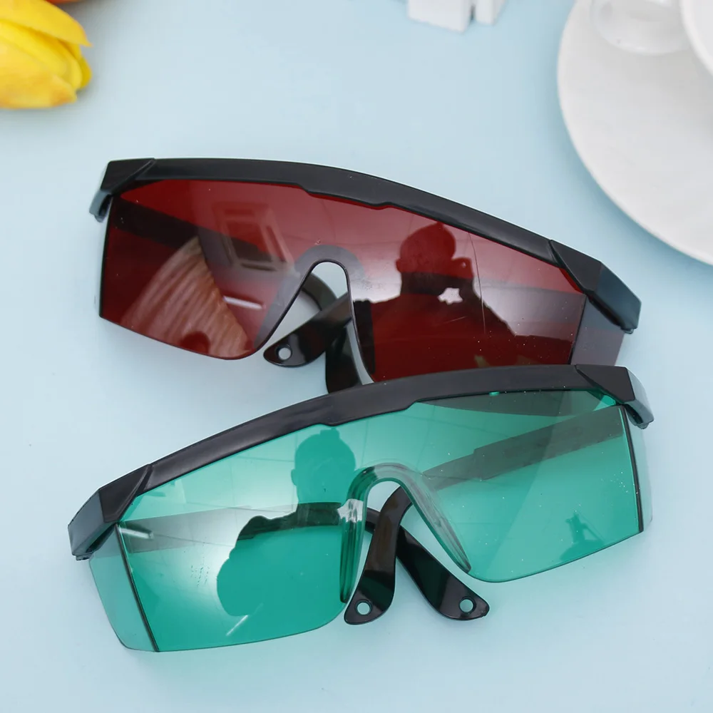 Safety Goggles Red Green Laser UV Light Protection Goggles Windproof Moto Goggles Sun Glasses Work Eyewear Eye Protection