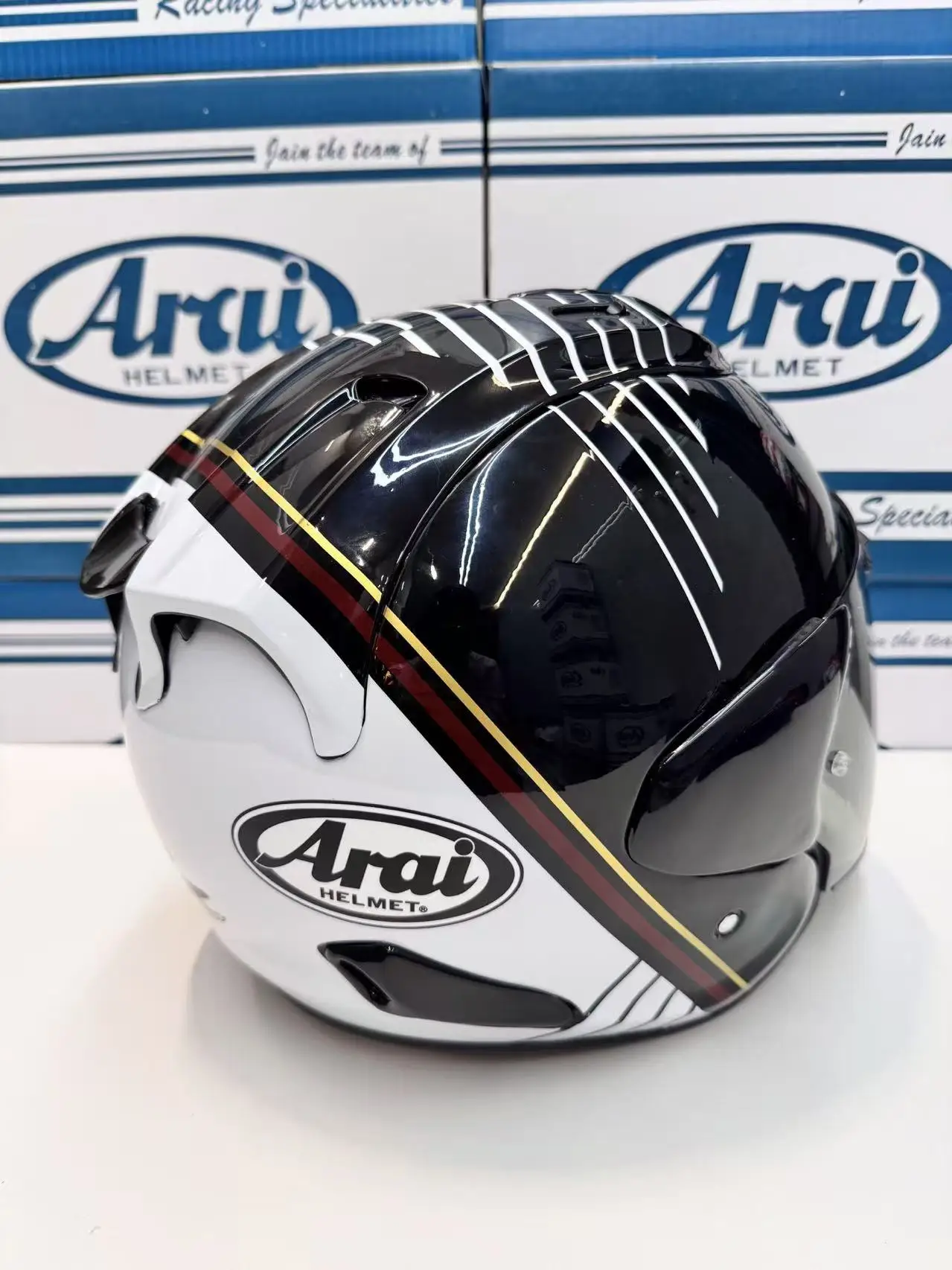 Open Face Helmet VZ RAM VAS  Temu Blanc 3/4 Helmet Off Road Racing Motocross Motorcycle Helmet view 6
