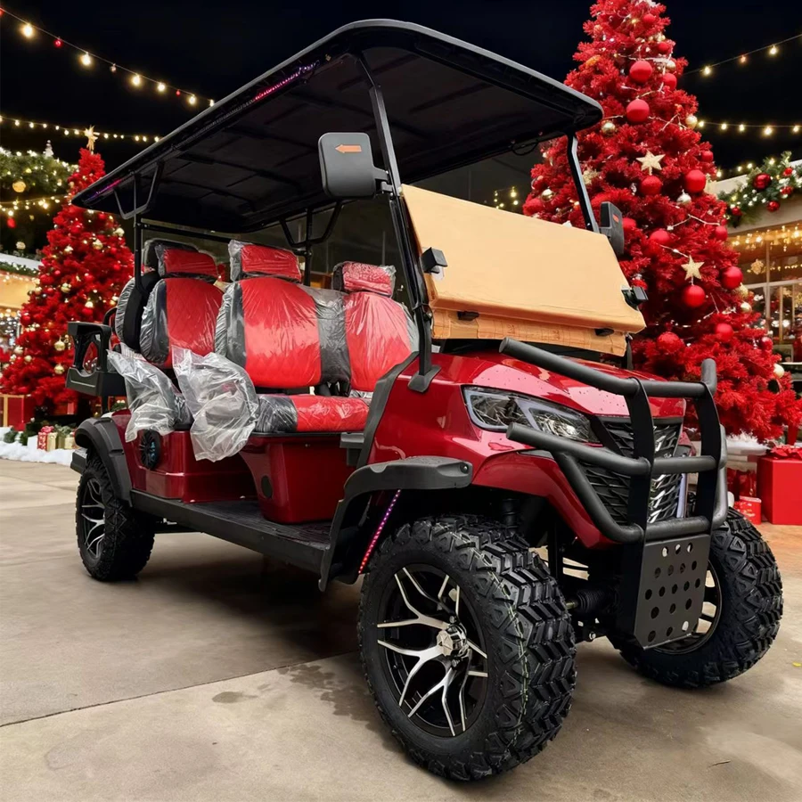 MMC ماركة الصيد سيارة 2 4 6 8 مقعد 48 فولت/60/72 فولت 4000 واط/5000 واط/7000 واط نادي لمشاهدة معالم المدينة مع المصد الكهربائية رفع عربة جولف على الطرق الوعرة