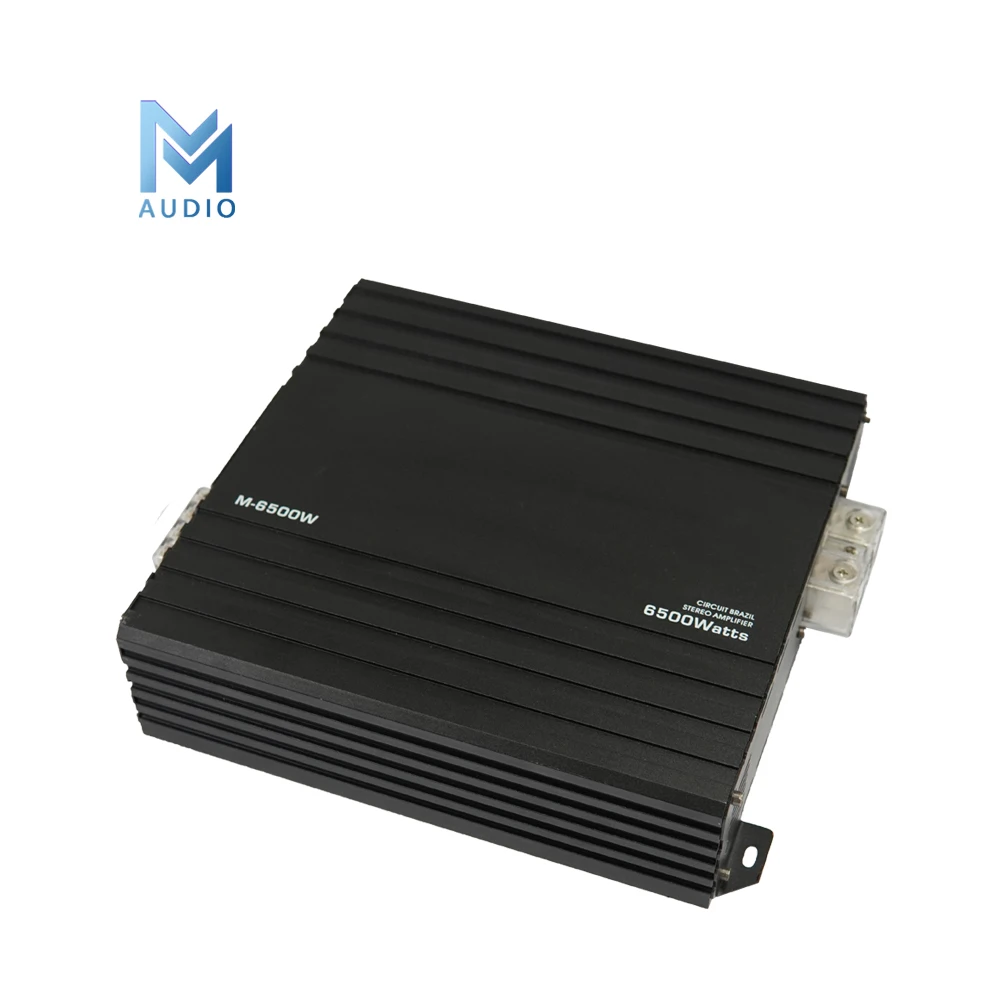 Car Amplifier USA High Power Brazilian Market Hot Selling 3000 Watts Full Range Class D 1 Channel Mono Amplifier M-6500W