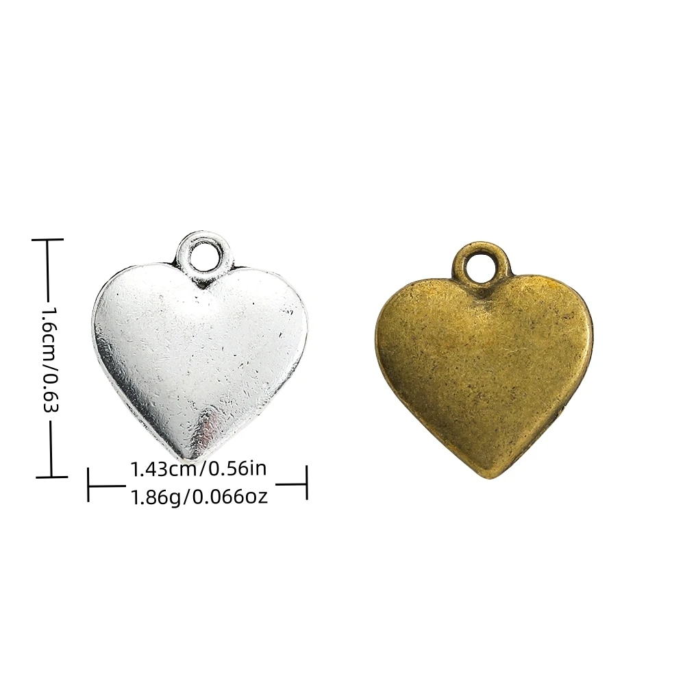 

30pieces (love) vintage zinc alloy charm metal pendant DIY jewelry discovery making accessories2084