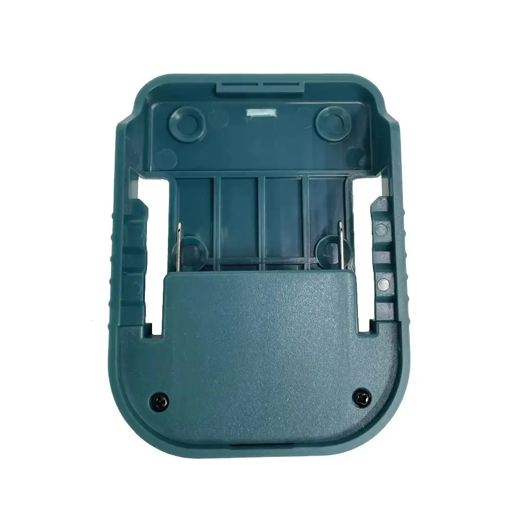 1Pcs Durable Blue Belt Buckle Battery Holder Chargeable Plastic Battery Adapter Only Adapter for Makita 18V Li-ion Battery