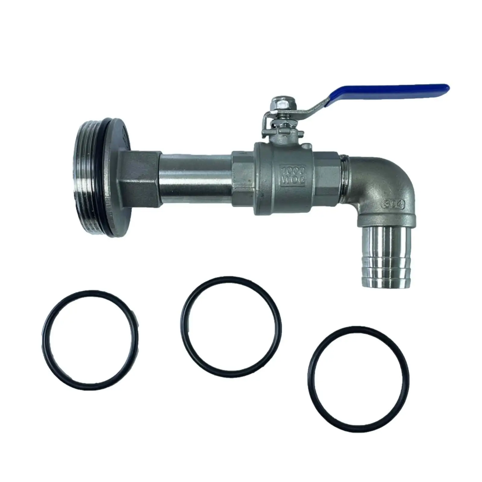 

Barrel Faucet Ball Valve Dn50, 2 Inch Thread for Outdoor Bucket Water Container