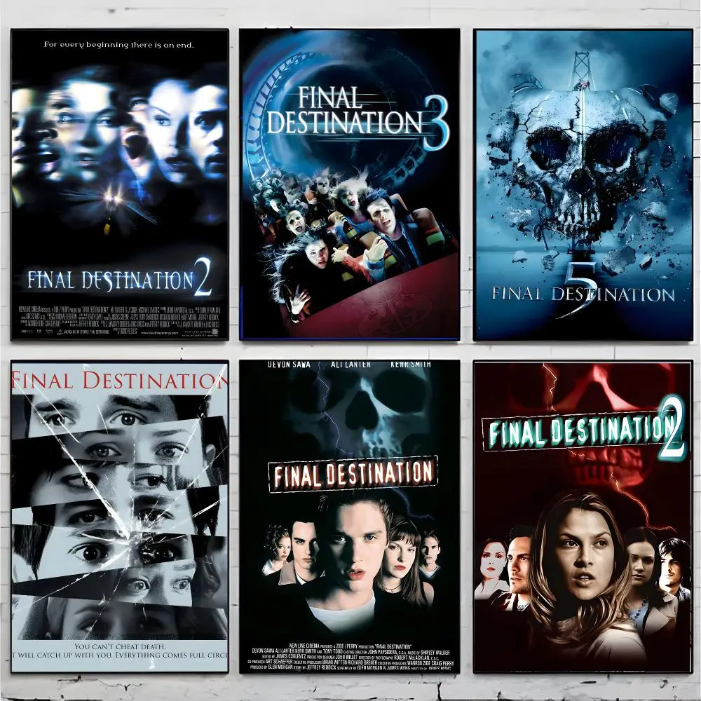 Movie Horror F-Final Destination Poster Superior Home Space  Indoor Decorative Art & Home Decor