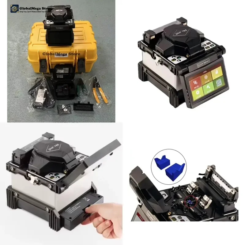 dvp-750 Fusion splicer fiber optic DVP 750 FTTH Fiber Optic Welder DVP765 Fusion Machine dvp765 Splicing Machine