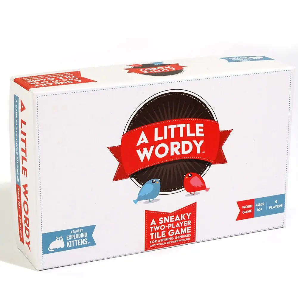 

A Little Wordy Card Game: Build Words, Outsmart Your Opponent, and Win the Game!