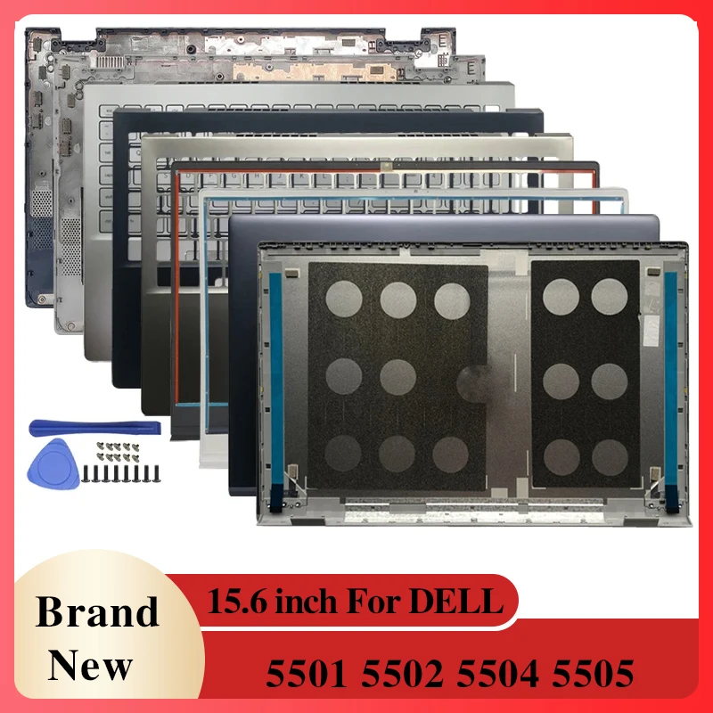 

NEW For Dell inspiron 5501 5502 5504 5505 Laptop Case LCD Back Cover/Front Bezel/Palmrest/Bottom Case