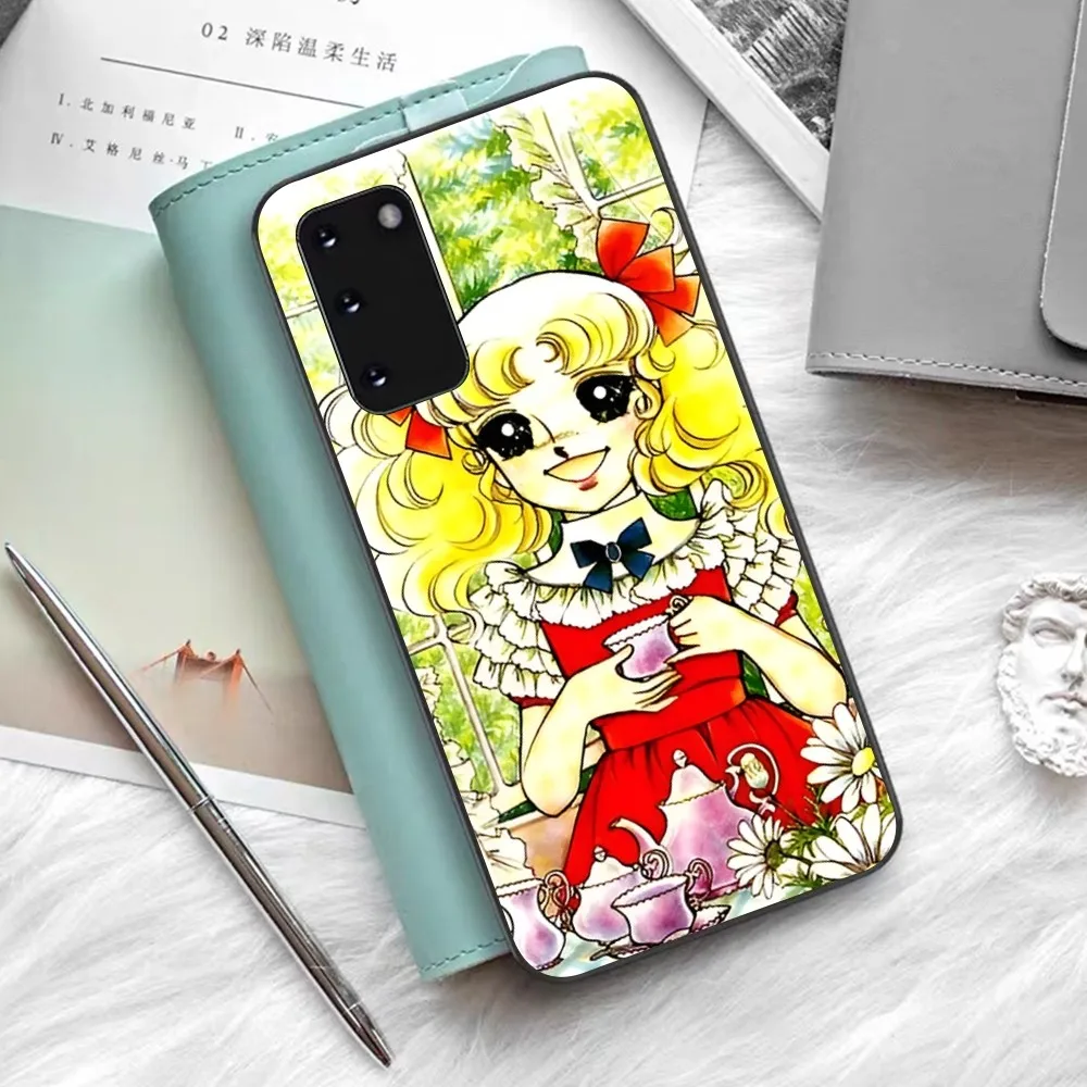 Casing ponsel permen Manga Anime untuk Samsung S 20 21 22 23 plus Ultra untuk Redmi Note 8 9 10 11 untuk Huawei Y 5 6 9