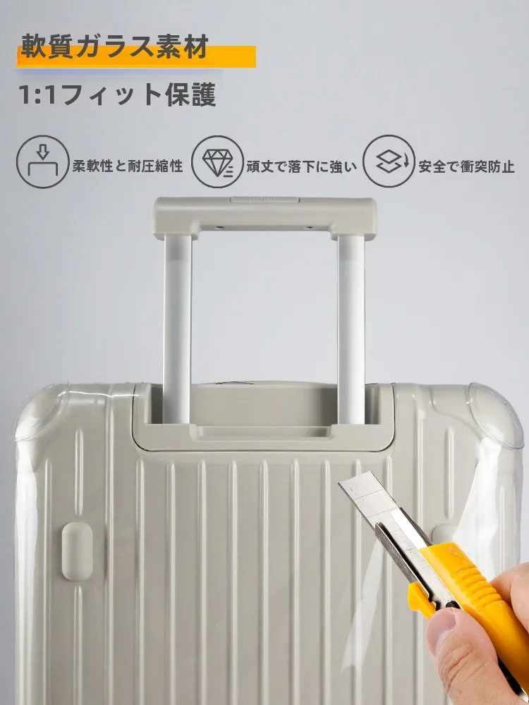 Thickened Protective Cover for CECE Luggage Bag Travel Suitcase Dustproof Cover No Need to Remove Suitable for 26 28 30 Inch ...