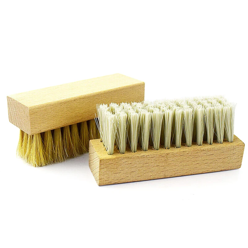 Multifunctional Cleaning Tools Laundry Brush Shoe Brush Household Cleaning Brush Portable Mini Wood Handle Cleaning Brush Tools