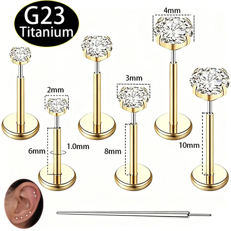 g23-titanium-cz-round-cut-labret-studs-threaded-push-pin-for-daily-party-piercing