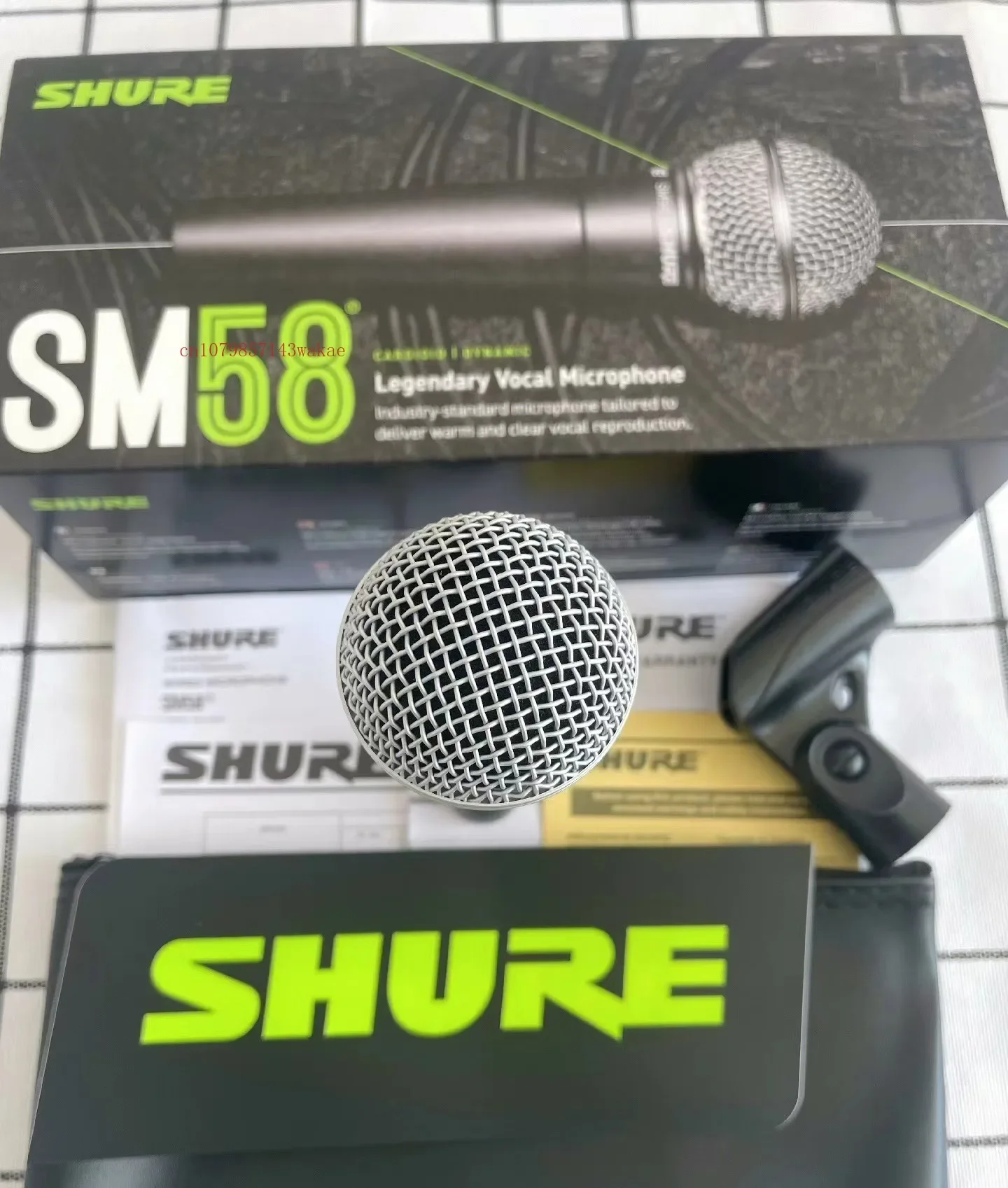 Original 3PCS Shure SM58S Legendary Wired Vocal Dynamic Microphone High Quality Professional DJ Cardioid Mic Karaoke KTV Show