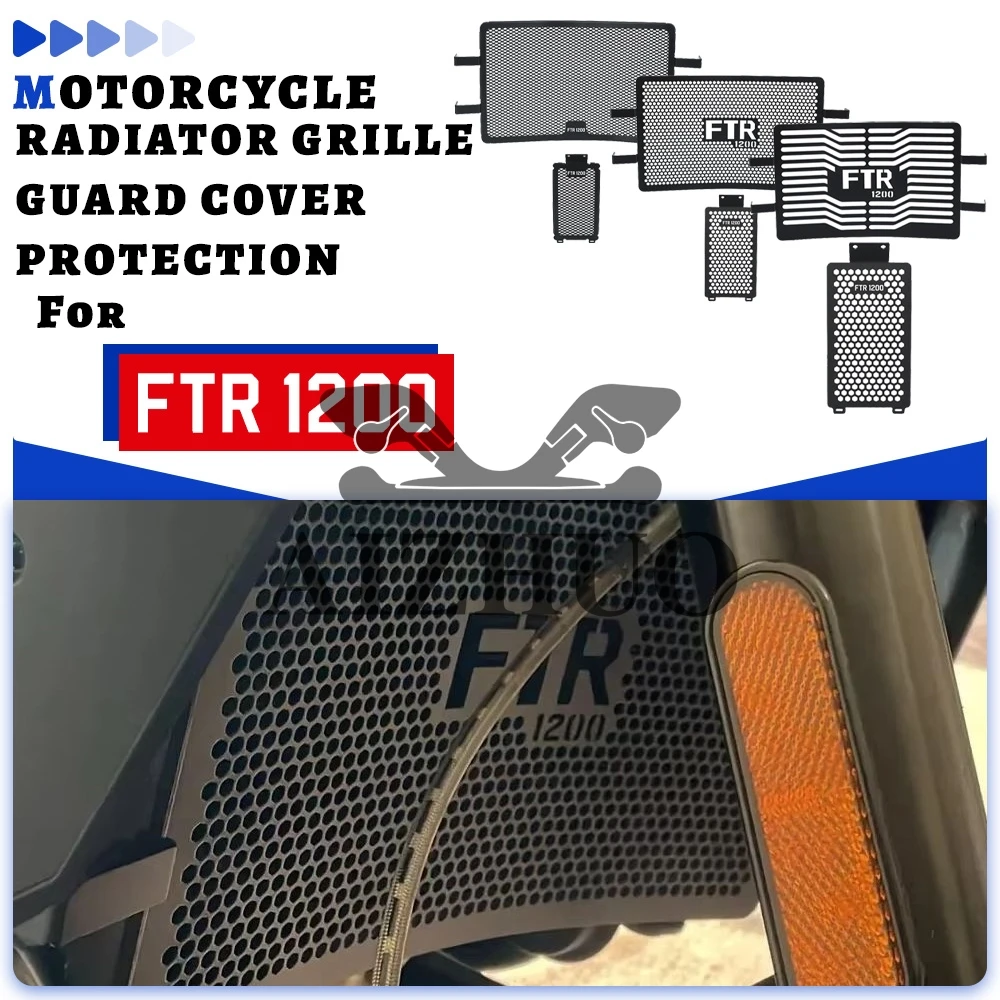 

Для INDIAN FTR 1200 RALLY/FTR1200 CARBON SPORT Championship Edition аксессуары решетка радиатора мотоцикла 2019-2025 2024