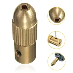 7-piece Small Electric Drill Bit Clamp 2mm Copper Drill High Quality Brass Mini Drill Chuck Collet Set 0.5 /1.0/ 1.5/ 2.5/ 3.0mm