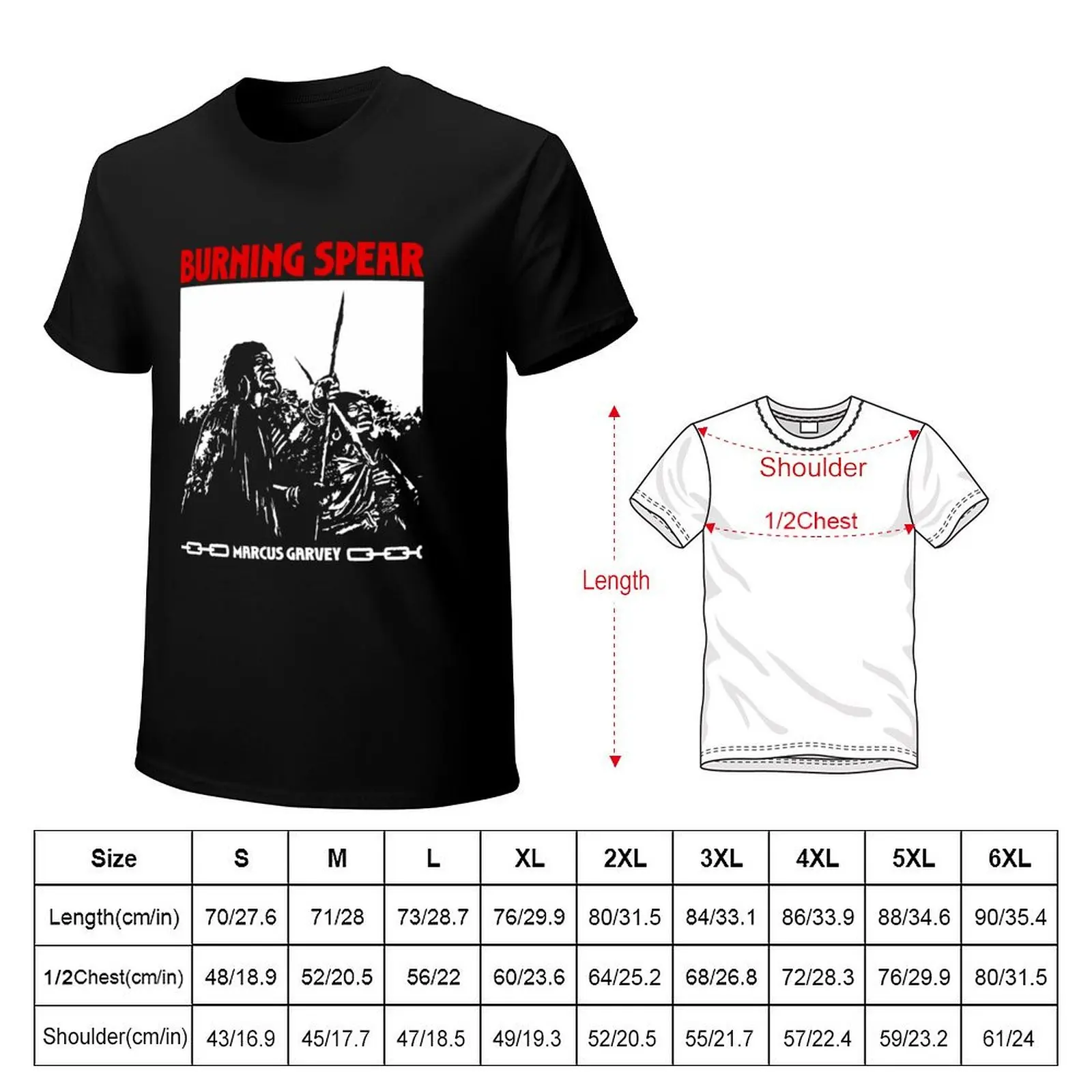 BURNING SPEAR T-Shirt Anti-Pilling Casual T-Shirt