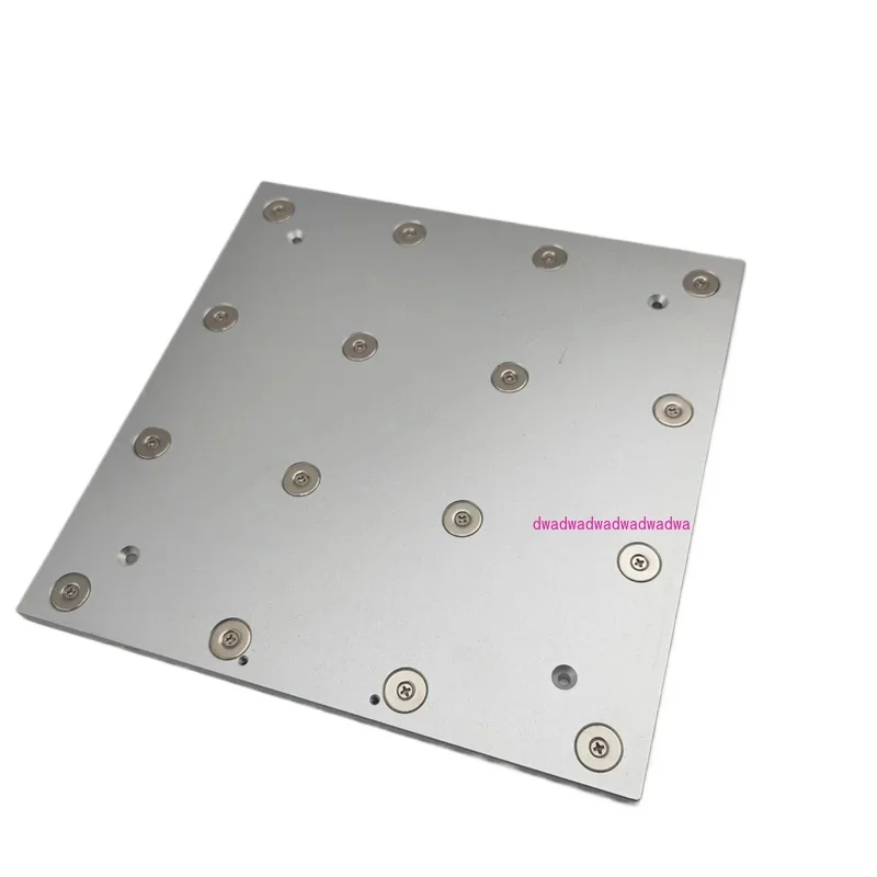 Funssor Creality K1/K1/K1C ultra flat cast aluminum heated bed build plate 6mm magnetic bed